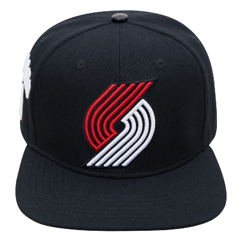 NBA PORTLAND TRAIL BLAZERS LOGO LILLARD UNISEX SNAPBACK HAT (BLACK) Women's Fashion Blazer NBA PORTLAND TRAIL BLAZERS LOGO LILLARD UNISEX SNAPBACK HAT (BLACK) Women's Fashion Blazer