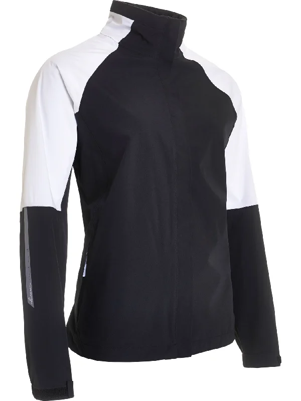 Abacus Sports Wear: Women's Rain Jacket - Links Front Pockets Side Pockets Patch Pockets Abacus Sports Wear: Women's Rain Jacket - Links Front Pockets Side Pockets Patch Pockets