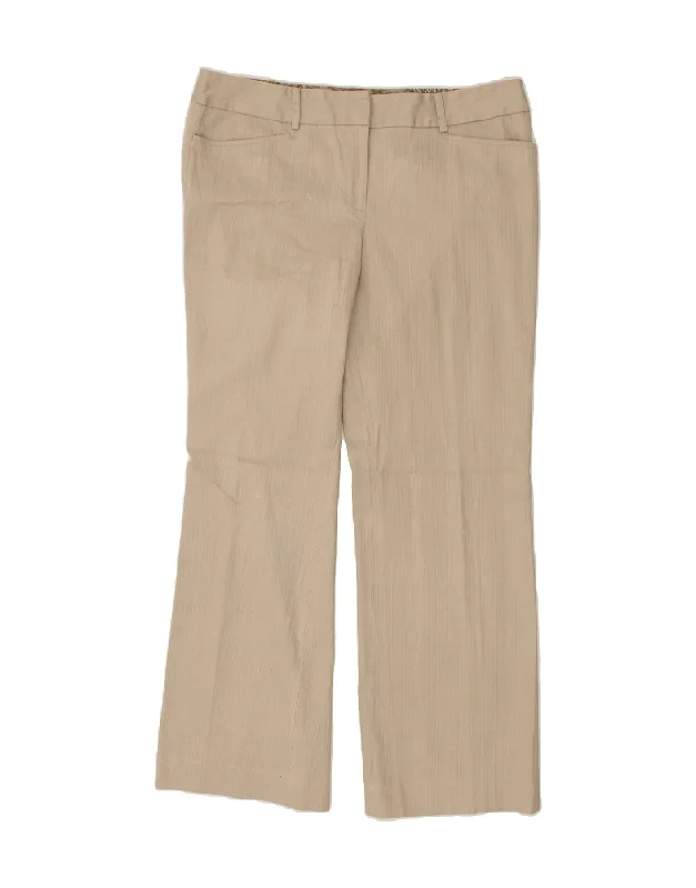 MICHAEL KORS Womens Bootcut Casual Trousers US 14 XL W36 L31 Beige Cotton Trousers Cargo Utility MICHAEL KORS Womens Bootcut Casual Trousers US 14 XL W36 L31 Beige Cotton Trousers Cargo Utility