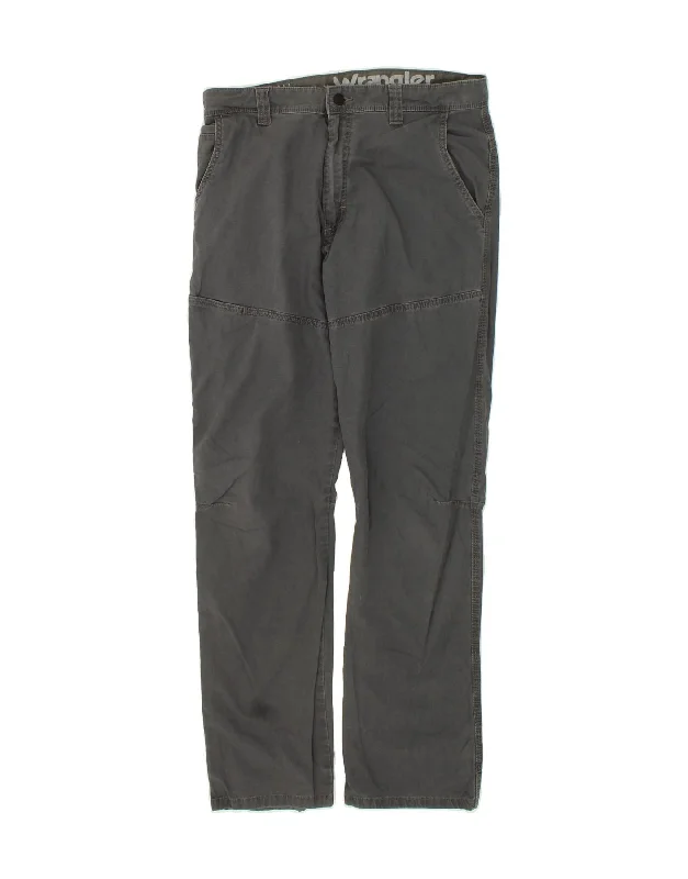 WRANGLER Womens Straight Chino Trousers W34 L34 Grey Cotton Trousers practical durable WRANGLER Womens Straight Chino Trousers W34 L34 Grey Cotton Trousers practical durable