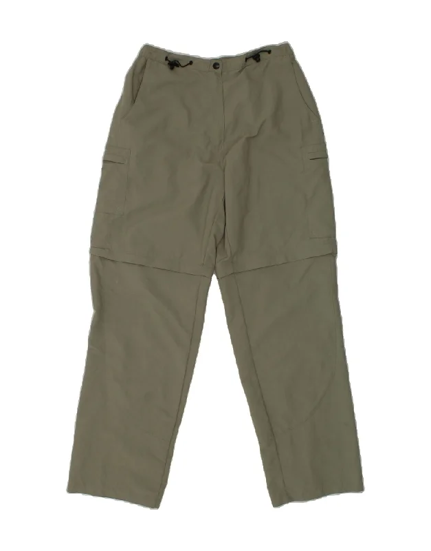 ROHAN Womens Tapered Cargo Trousers Medium W28 L30 Khaki Polyamide Trousers cozy comfortable ROHAN Womens Tapered Cargo Trousers Medium W28 L30 Khaki Polyamide Trousers cozy comfortable