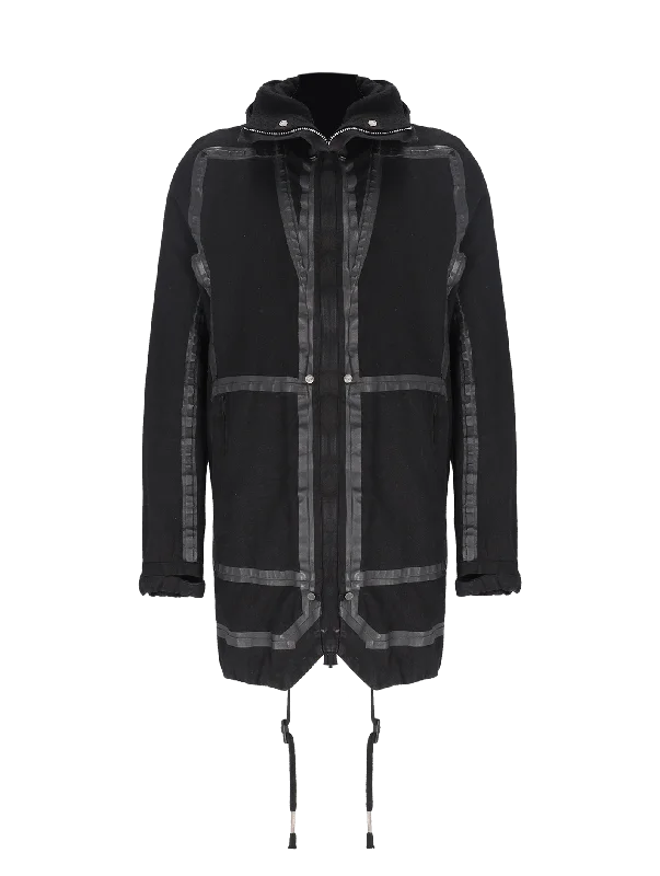 asymmetric hooded utility jacket Anorak Shell Jacket Lightweight Jacket