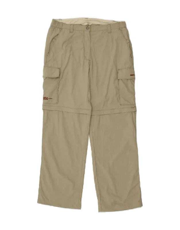 SALEWA Womens Straight Cargo Trousers W30 L30 Green Polyamide Trousers fashionable trendy SALEWA Womens Straight Cargo Trousers W30 L30 Green Polyamide Trousers fashionable trendy