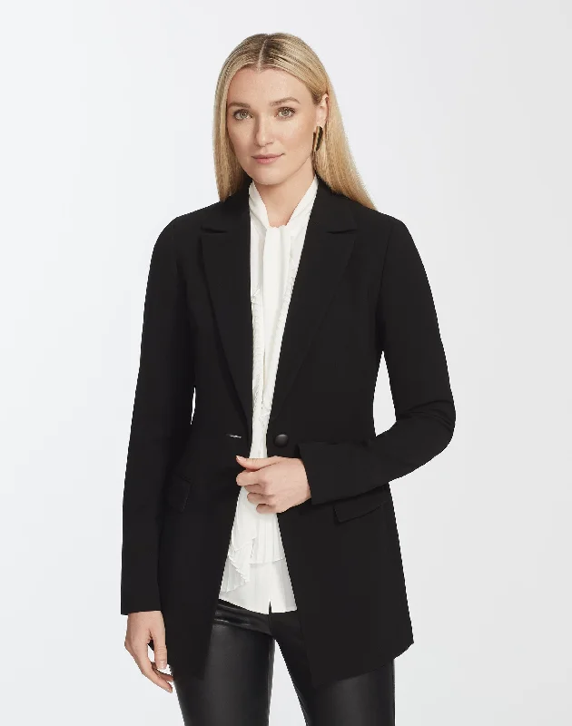 Finesse Crepe Frey Blazer Women's Fashion Blazer