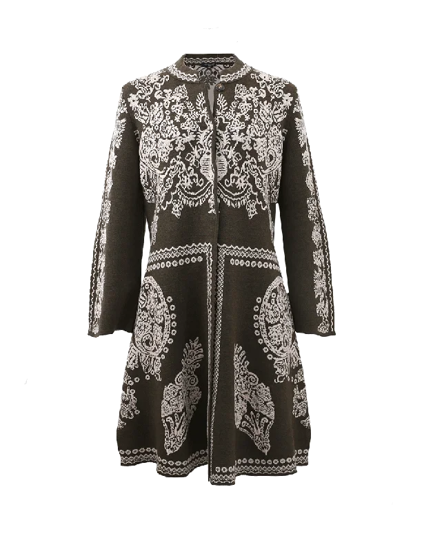 Snap Cardigan Coat Boat Neck Shawl Collar Notched Collar