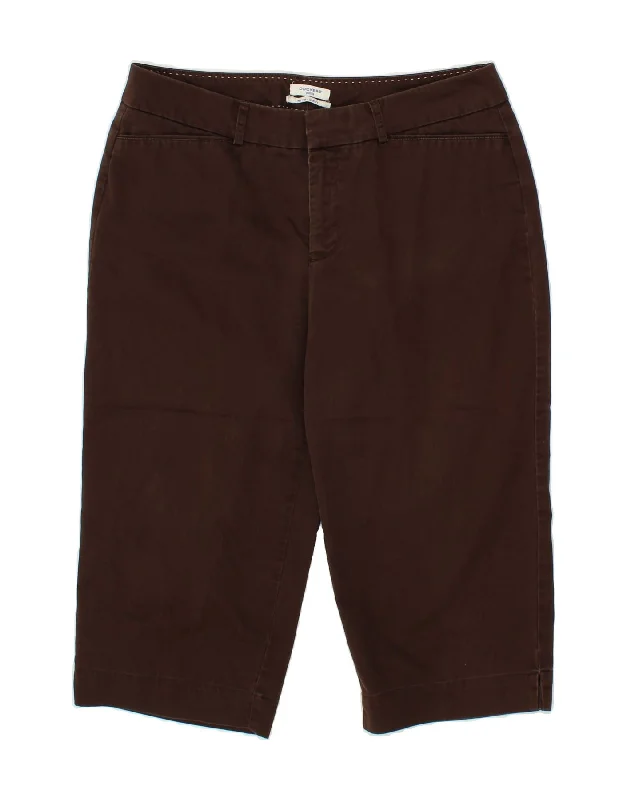 DOCKERS Womens Curvy Mid Rise Capri Trousers US 12 Large W32 L18 Brown Trousers Versatile Stylish DOCKERS Womens Curvy Mid Rise Capri Trousers US 12 Large W32 L18 Brown Trousers Versatile Stylish