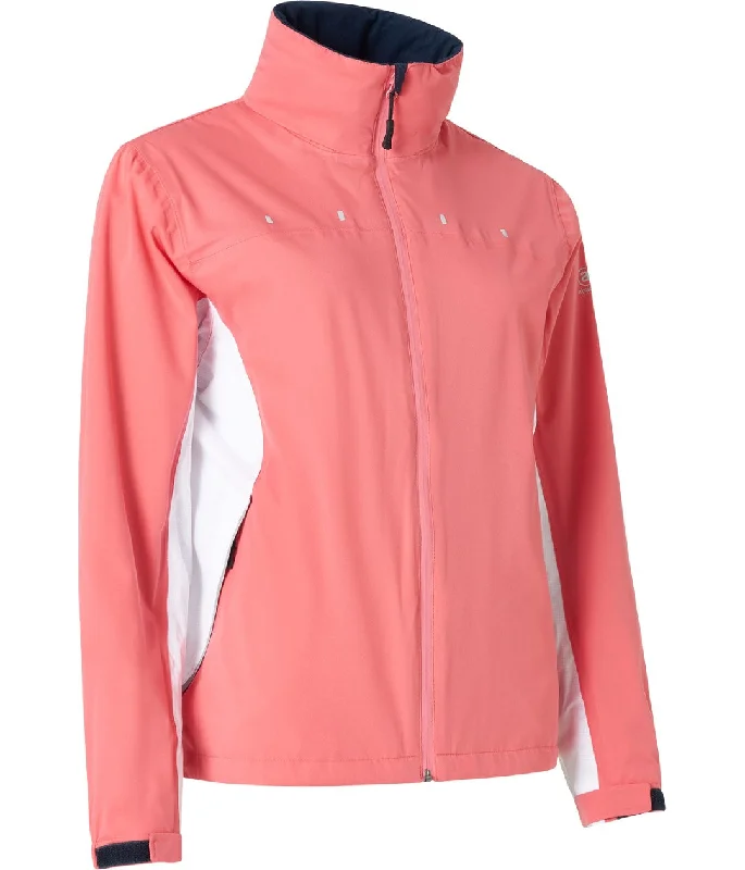 Abacus Sports Wear: Women's High-Performance Golf Rain Jacket - Swinley Embroidered Jacket Appliqued Jacket Beaded Jacket