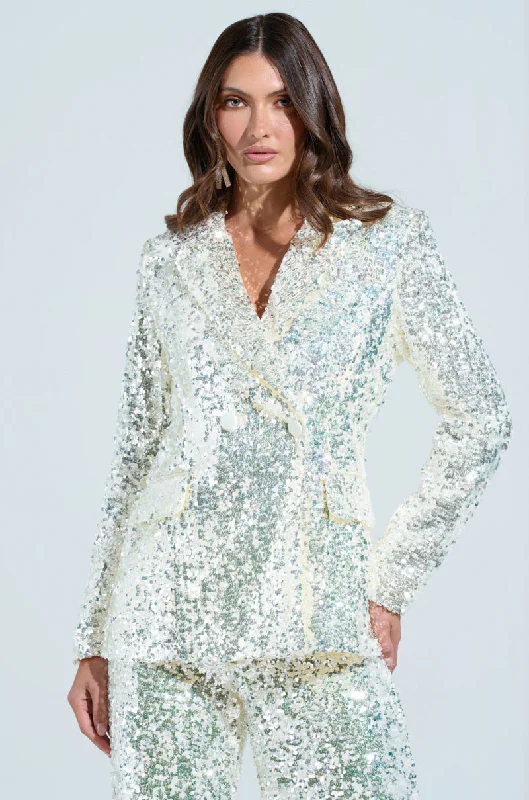 STAR OF THE SHOW SEQUIN BLAZER Women's Vintage Jacket