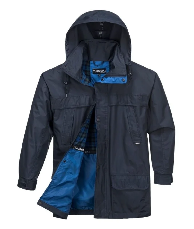 Huski Classic Waterproof Jacket Faux Fur Jacket Real Fur Jacket Shearling Jacket