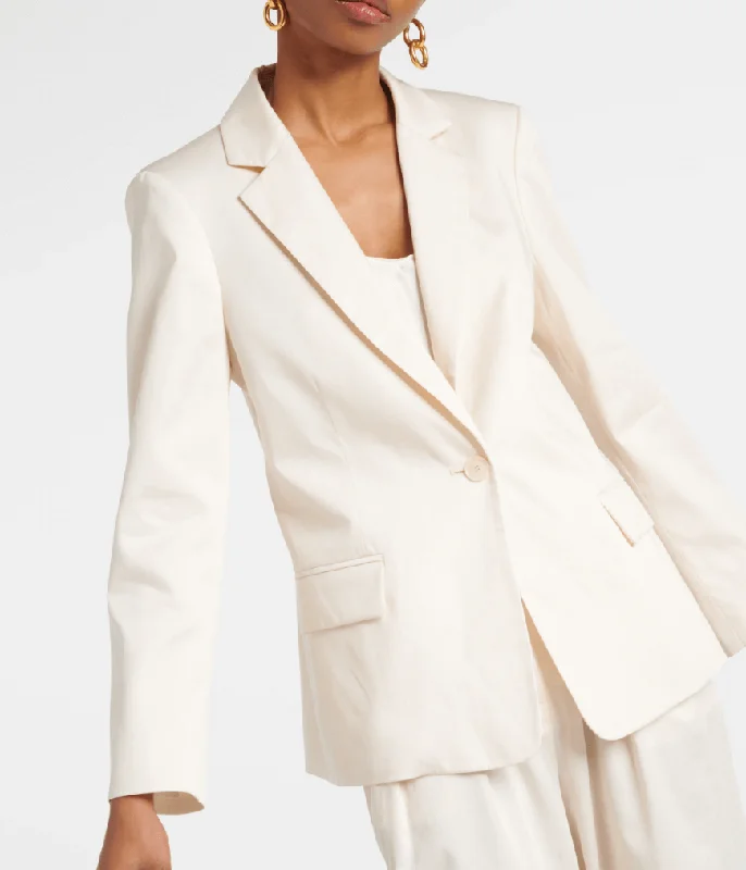Joaquin pearl blazer Silk Women's Blazer