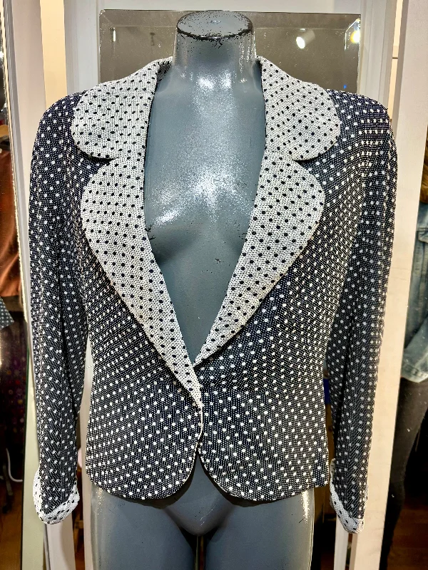70’s Polkadot Blazer by  Giancarlo Parri Women's High-End Blazer