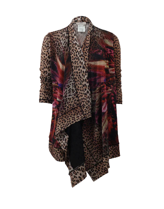 Drape Front Cardigan Lightweight Heavyweight Midweight