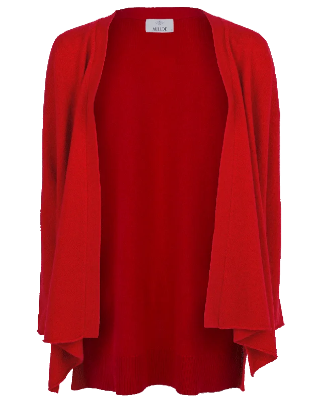 Open Drape Cardigan Slim Fit Regular Fit Oversized