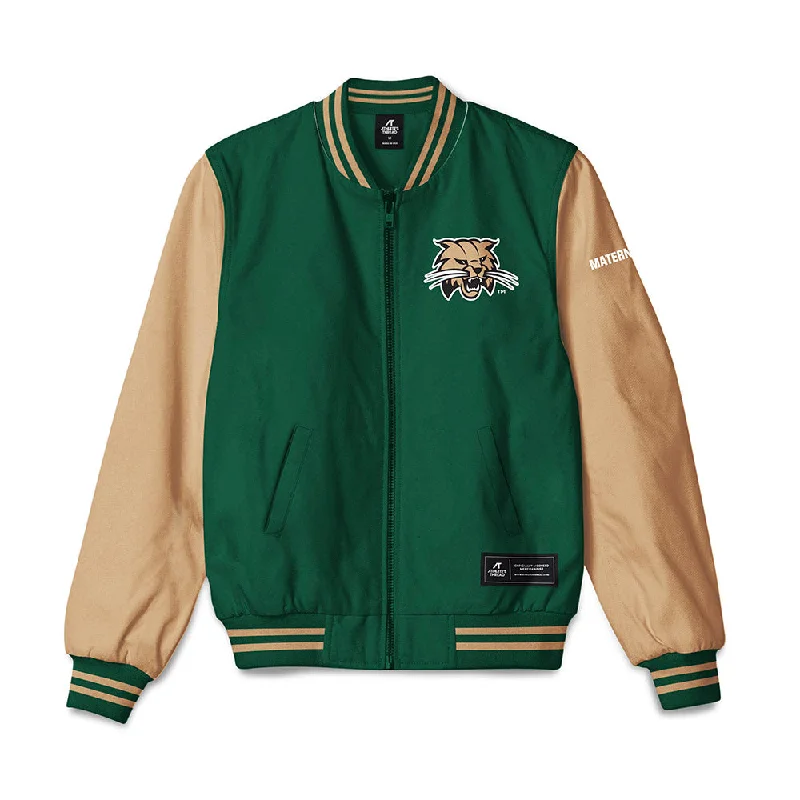 Ohio - NCAA Women's Swimming & Diving : Sofia Matern - Bomber Jacket Toggled Jacket Drawstring Jacket Belted Jacket Ohio - NCAA Women's Swimming & Diving : Sofia Matern - Bomber Jacket Toggled Jacket Drawstring Jacket Belted Jacket