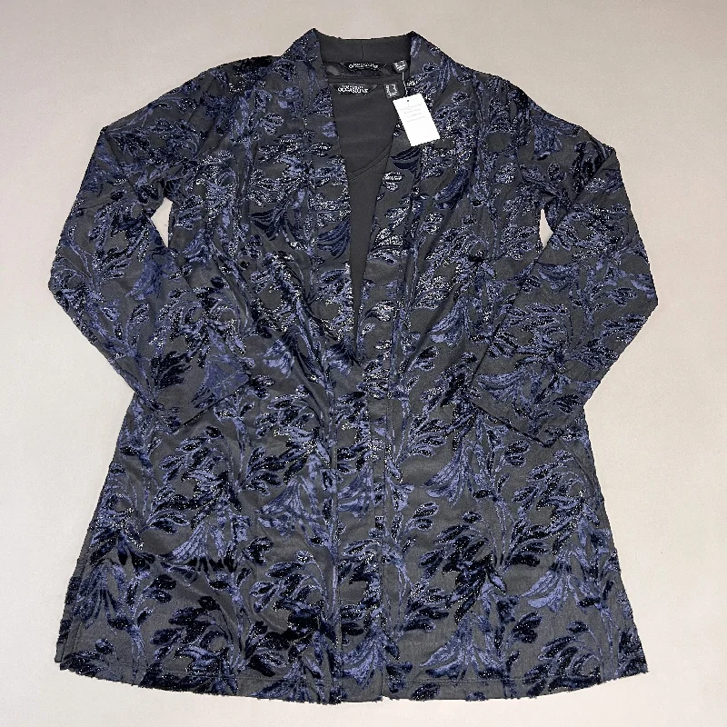 SUSAN GRAVER Knit Cardigan & Tank Set Women's Sz XS Navy A384258BY3671 (New) Modern Contemporary chic SUSAN GRAVER Knit Cardigan & Tank Set Women's Sz XS Navy A384258BY3671 (New) Modern Contemporary chic