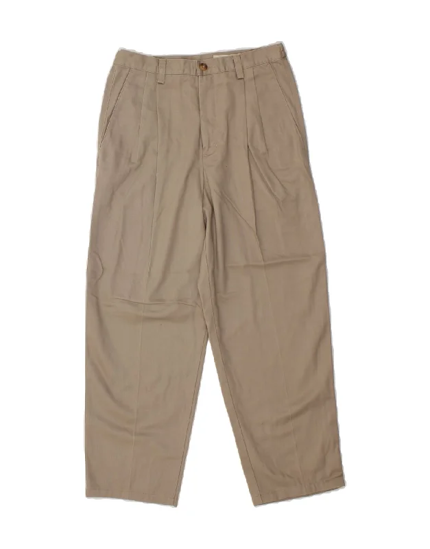 EDDIE BAUER Womens Petite Pegged Chino Trousers US 4 Small W27 L25 Beige Trousers Leisure Comfortable EDDIE BAUER Womens Petite Pegged Chino Trousers US 4 Small W27 L25 Beige Trousers Leisure Comfortable