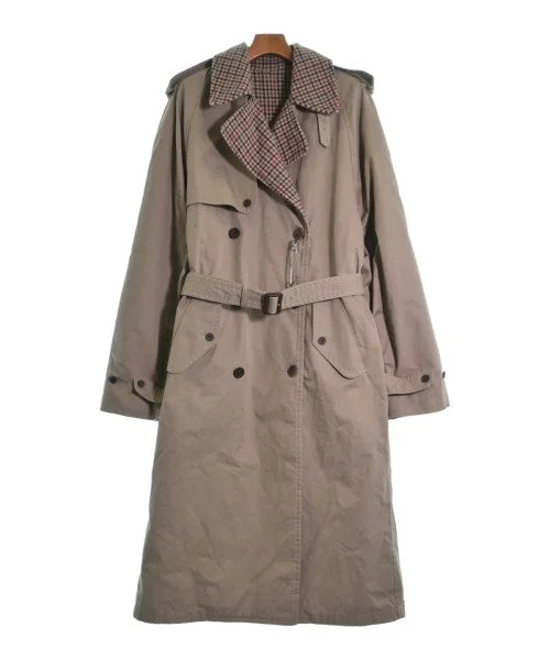 BALENCIAGA Trench coats Boat Neck Jacket Square Neck Jacket One-Shoulder Jacket