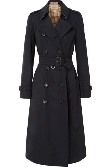 The Chelsea Long cotton-gabardine trench coat Quilted Jacket Anorak Windbreaker