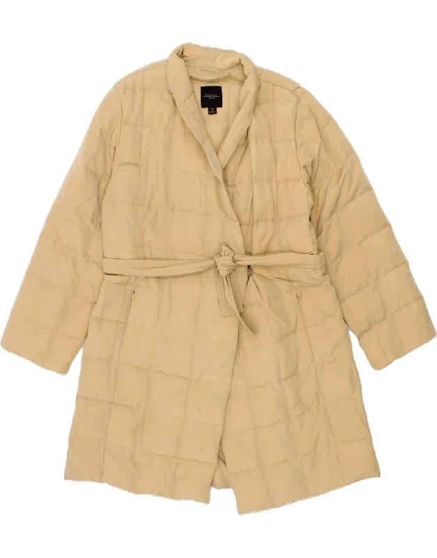 MAX MARA Womens Weekend Padded Coat UK 12 Medium Beige Polyamide Buttoned Toggled Snapped MAX MARA Womens Weekend Padded Coat UK 12 Medium Beige Polyamide Buttoned Toggled Snapped