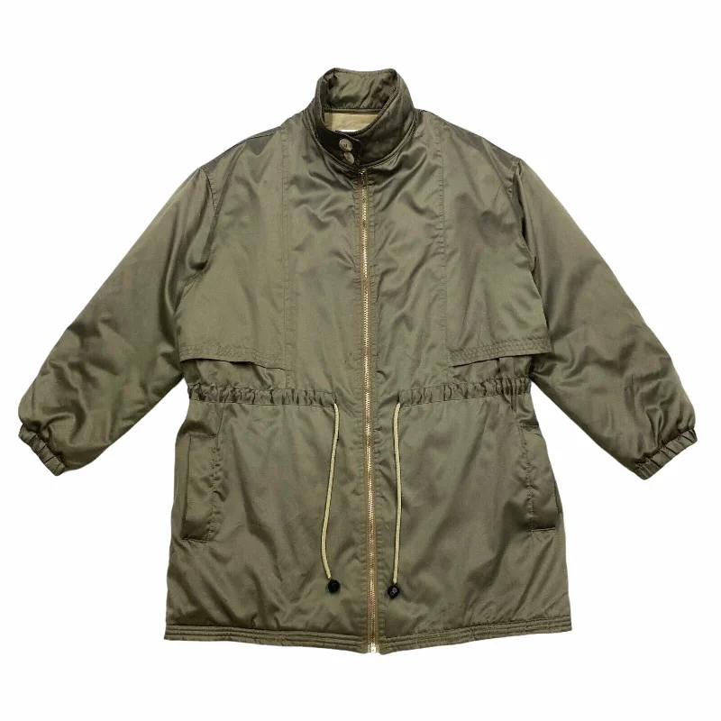 Mimmina Sport Couture Women's Quilted Coat | Vintage Designer Luxury Green VTG Bomber Denim Leather Mimmina Sport Couture Women's Quilted Coat | Vintage Designer Luxury Green VTG Bomber Denim Leather