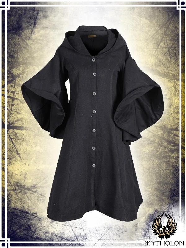 Lilian Coat Vent Hem Cuff