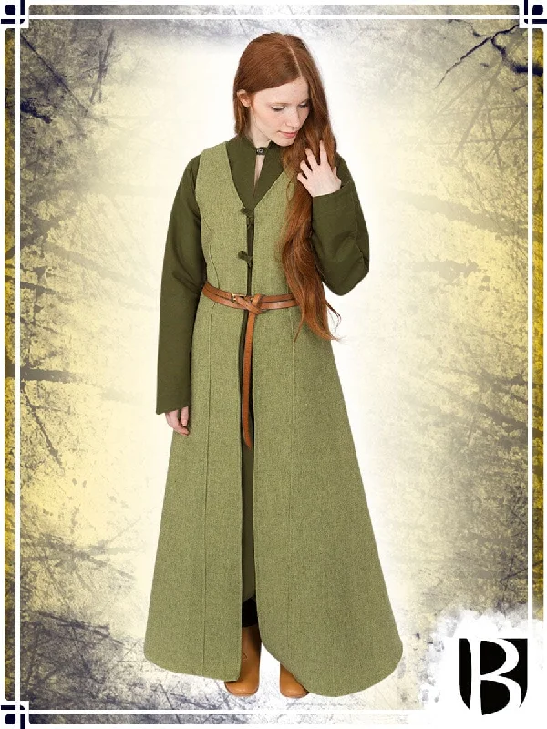 Sleeveless Coat Maiva Knit Woven Fleece