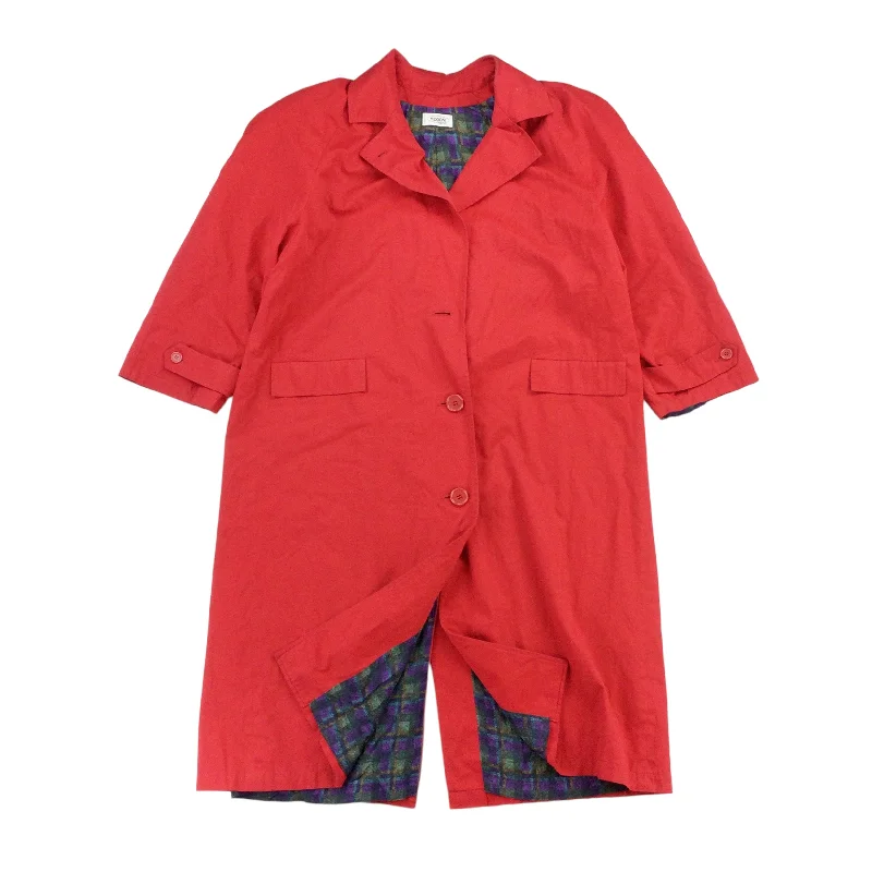 Missoni Donna 90s Trench Coat - Women/XL Tailored Straight A-Line