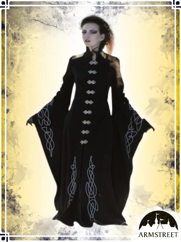 Blackbird Coat Stand-Up Roll-Neck Turtle