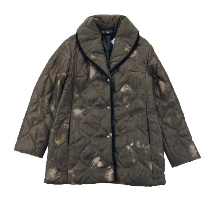 MCM 90s Coat - Women/L Denim Leather Suede