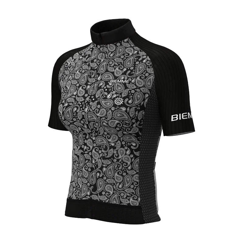 Atena short sleeve jersey - Black Pink Jersey Tee