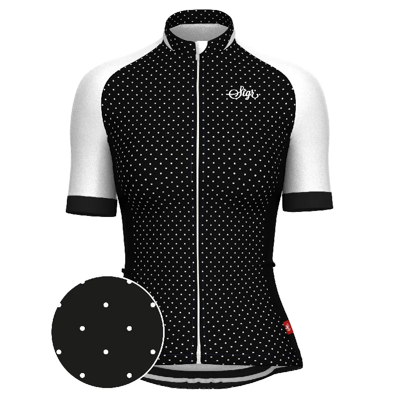 Black Legacy Women's Cycling Jersey Scoop Neck Jersey Top