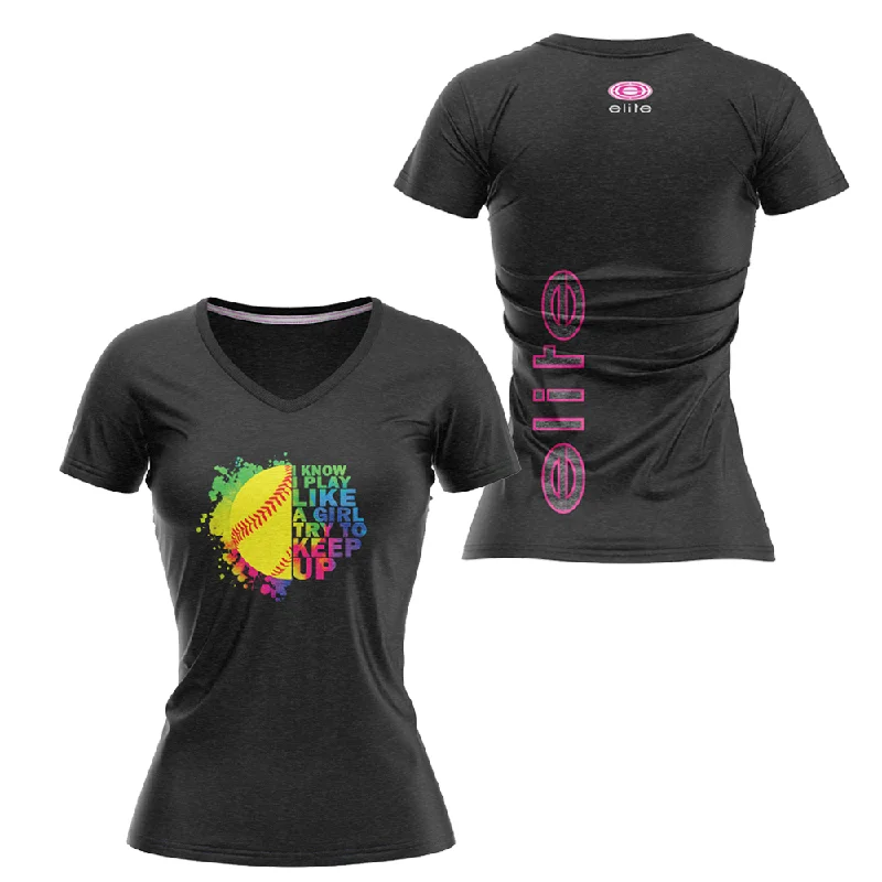Elite Womens Jersey – ESD 1379 Play Like a Girl Stylish Jersey Top