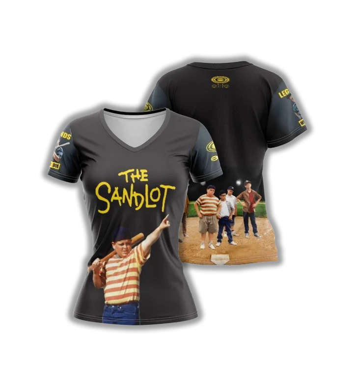 Elite Womens Jersey – Sandlot Metallic Jersey Tee