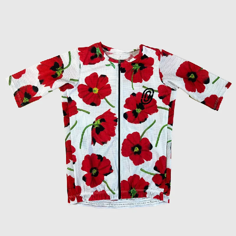 Fiori Rossi Women's Jersey Burgundy Jersey Tee