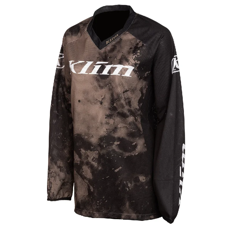 Klim Women's XC Lite Jersey - Corrosion Warm Gray Soft Jersey Shirt