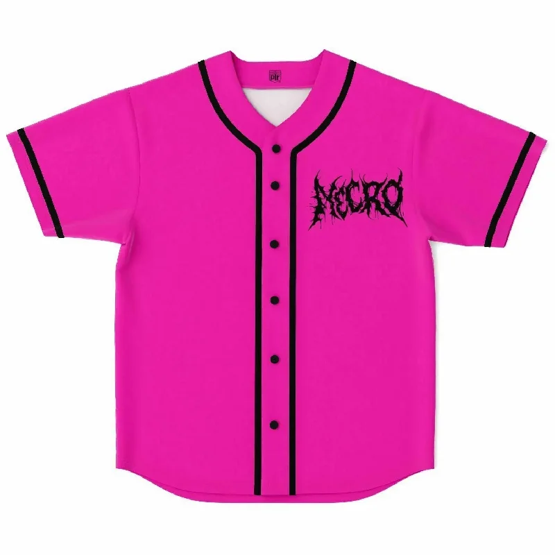Necro - Death Metal Logo - Baseball Jersey Elegant Jersey Shirt