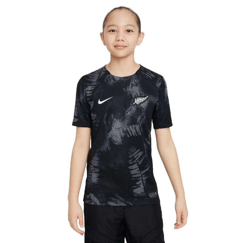 New Zealand 2023  Home Youth Jersey  (DR4040-068) Bronze Jersey Tee