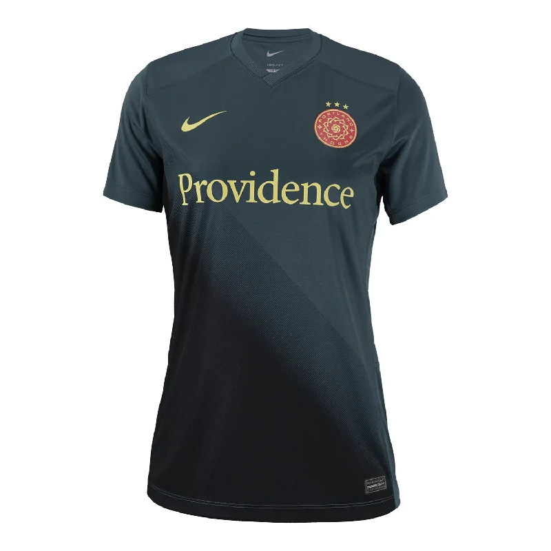 Women's Nike 2024 Portland Thorns FC Secondary The Reflection Replica Jersey Sustainable Jersey Tee