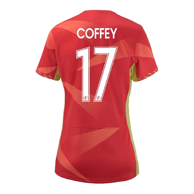 Women's Nike 2024 Portland Thorns FC Sam Coffey Primary Forever Thorn Replica Jersey Polka Dot Jersey Shirt Women's Nike 2024 Portland Thorns FC Sam Coffey Primary Forever Thorn Replica Jersey Polka Dot Jersey Shirt