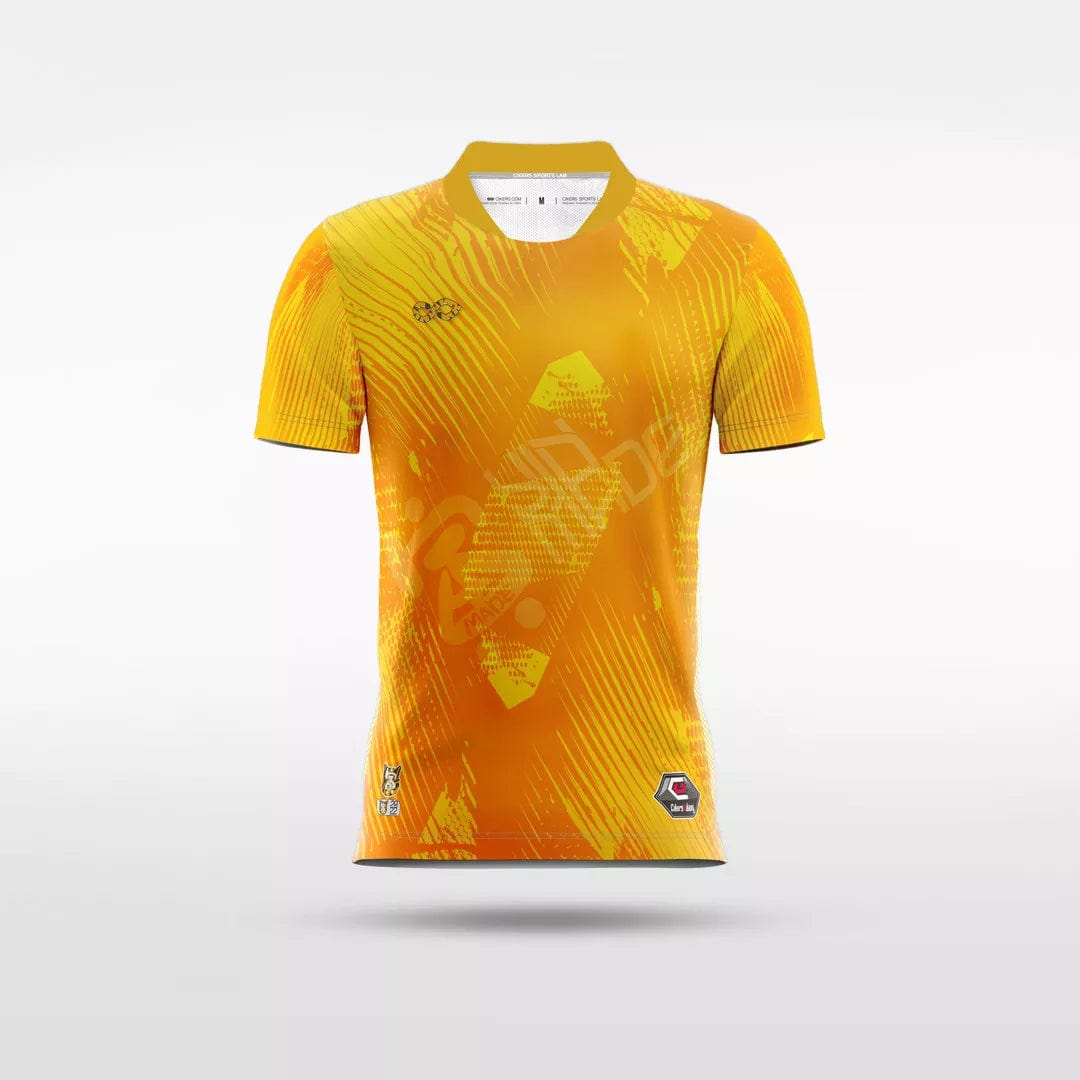 Orange Graphic - Women Custom Soccer Jerseys Design Solid Color Jersey Shirt