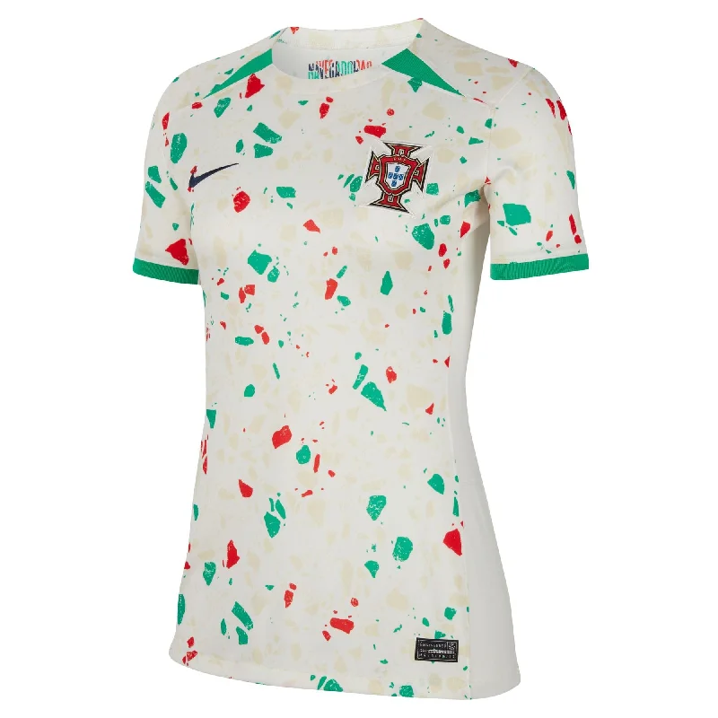 Portugal 2023 Stadium Away Women's Jersey (DR3992-133) Bamboo Jersey Tee