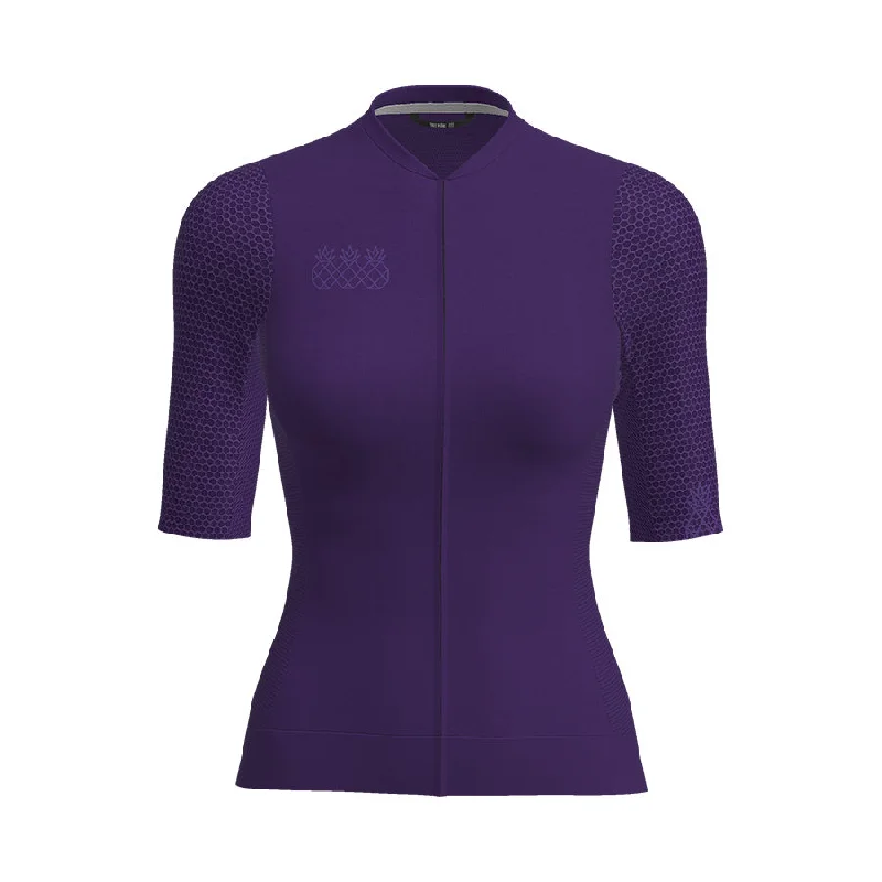 Women's Pro Jersey | Deep Purple FINAL SALE Off Shoulder Jersey Top