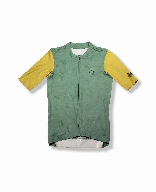 Racehorse Jersey - Women's - Muted Green Sophisticated Jersey Tee