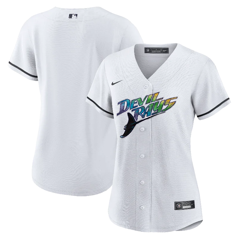 Rays Women's Nike White Devil Rays Vapor Limited Replica Jersey Dark Color Jersey Shirt Rays Women's Nike White Devil Rays Vapor Limited Replica Jersey Dark Color Jersey Shirt