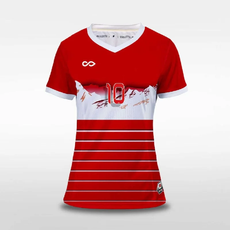 Ridge Rider - Customized Women's Sublimated Soccer Jerseys Recycled Jersey Tee
