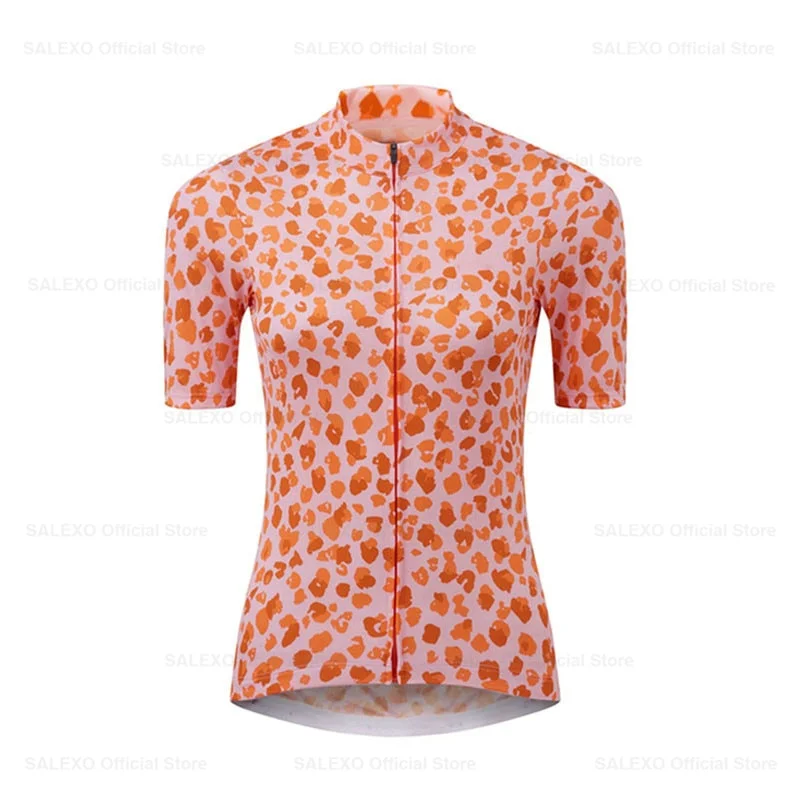 Salexo Women Floral Petal Cycling Jersey (2 Variants) Exclusive Jersey Tee