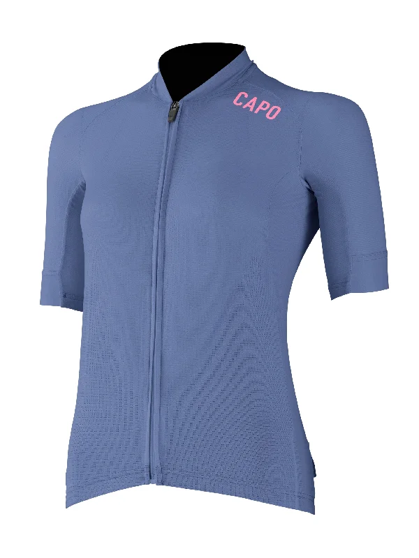 SC Signature Women's Jersey - Midnight Blue Silk Jersey Blouse