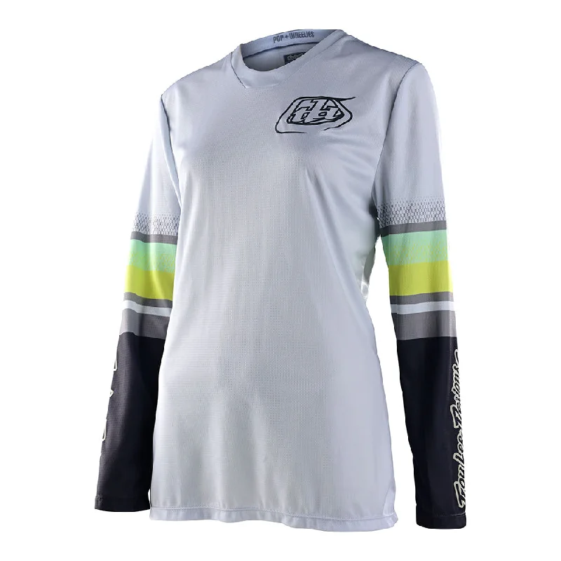 Womens GP Jersey Warped White Autumn Jersey Shirt