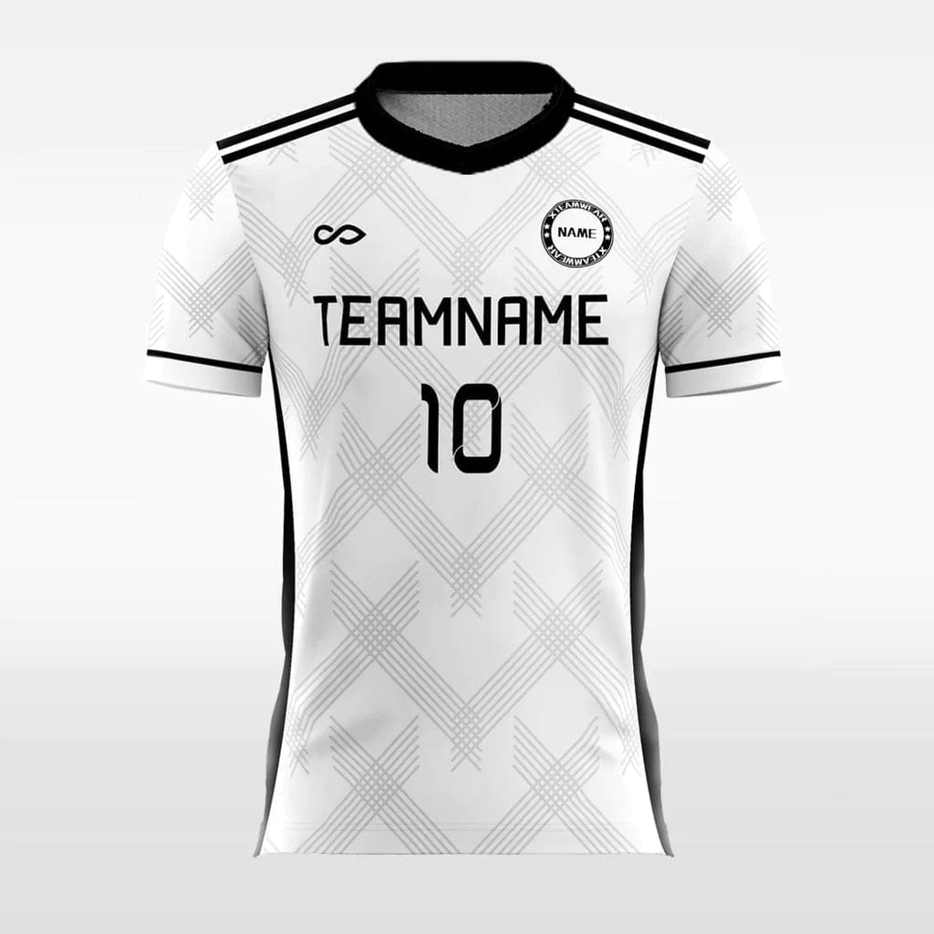 Vintage Check White - Women Custom Soccer Jerseys Design Seasonal Jersey Tee