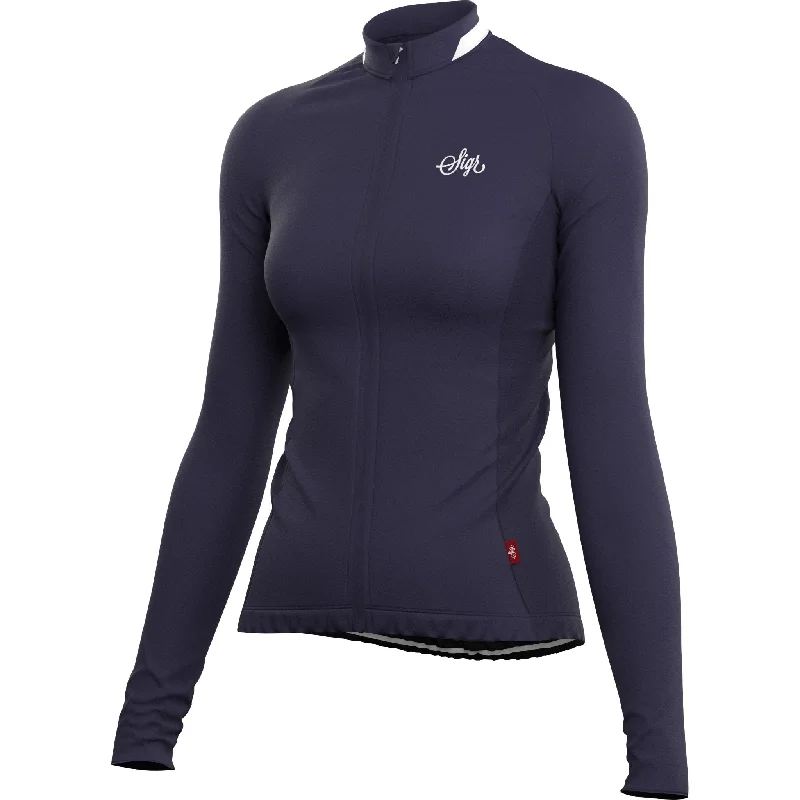 Wildflower Blue Women's Long Sleeved Jersey Spring Jersey Blouse